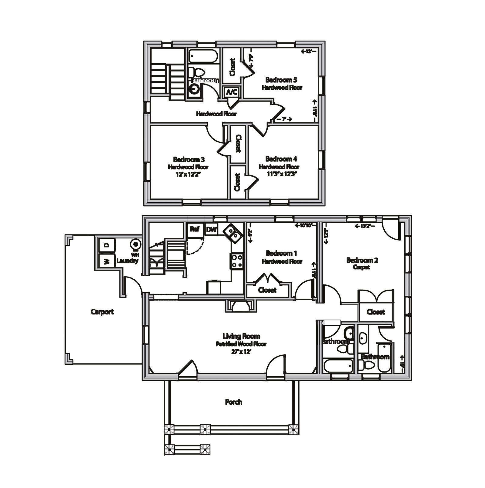 609 House Floor Plan